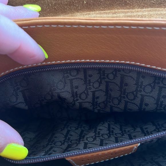 Christian Dior saddle bag  crossbody brown - Picture 10 of 16